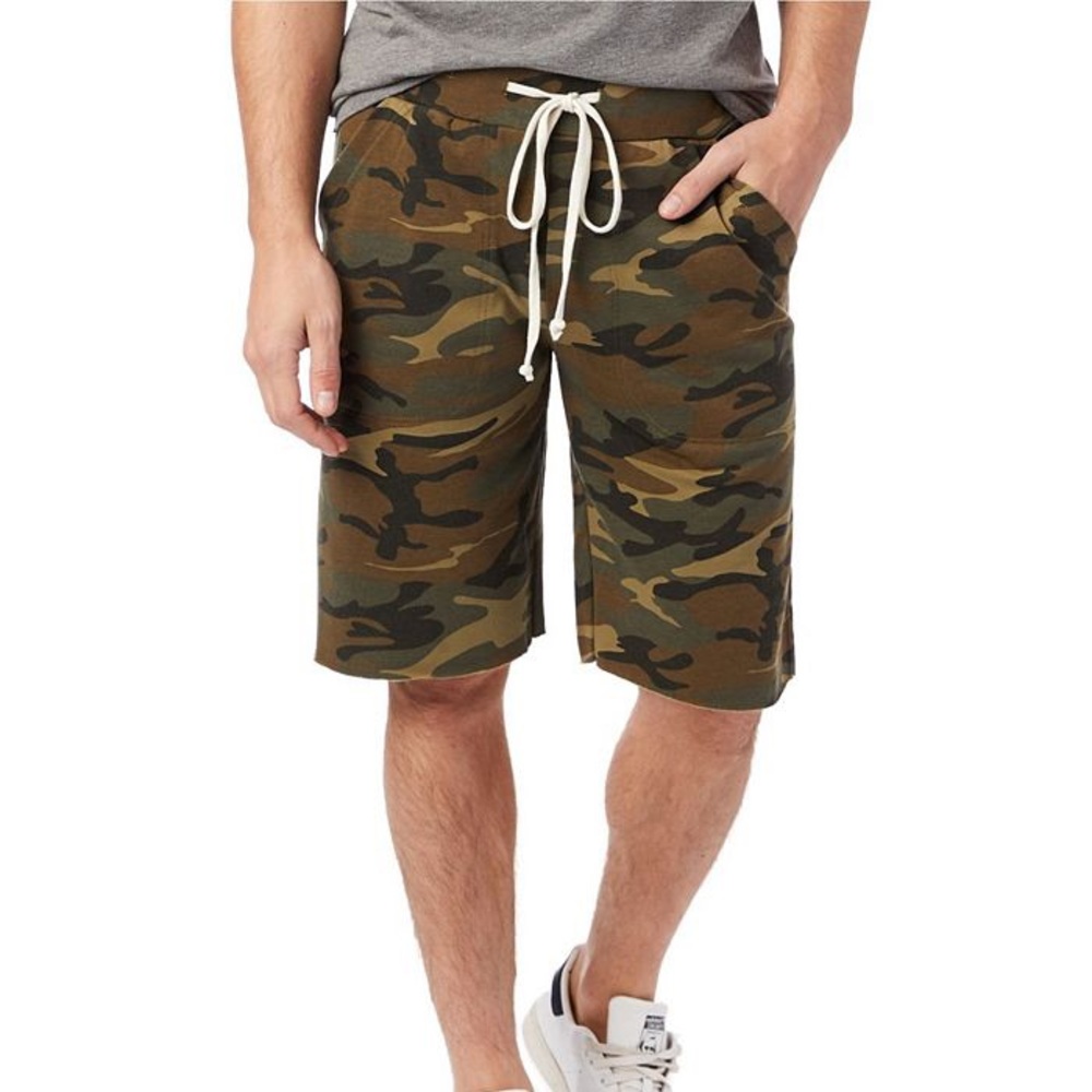 new • alternative victory burnout terry shorts